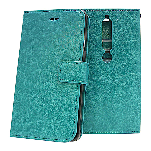 Crazy Horse Wallet Nokia 6 (2018) Turkos