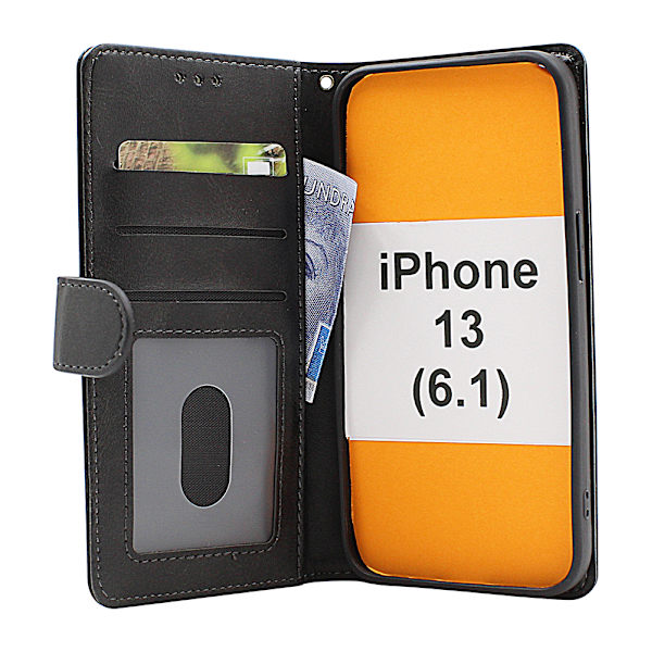 Zipper Standcase Wallet iPhone 13 (6.1) Aqua