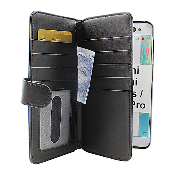 Skimblocker XL Wallet Xiaomi Redmi Note 9s / Note 9 Pro (Svart)