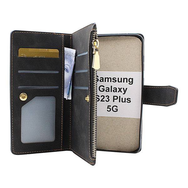 XL Standcase Lyxfodral Samsung Galaxy S23 Plus 5G Brun