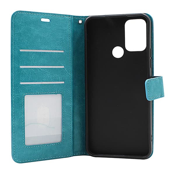 Crazy Horse Wallet Nokia C22 / C32 Lila