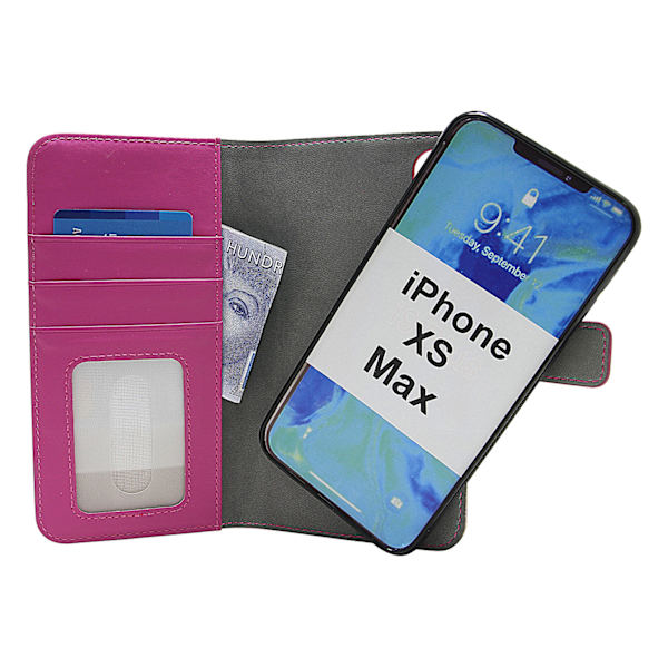 Skimblocker Magnet Wallet iPhone Xs Max Hotpink