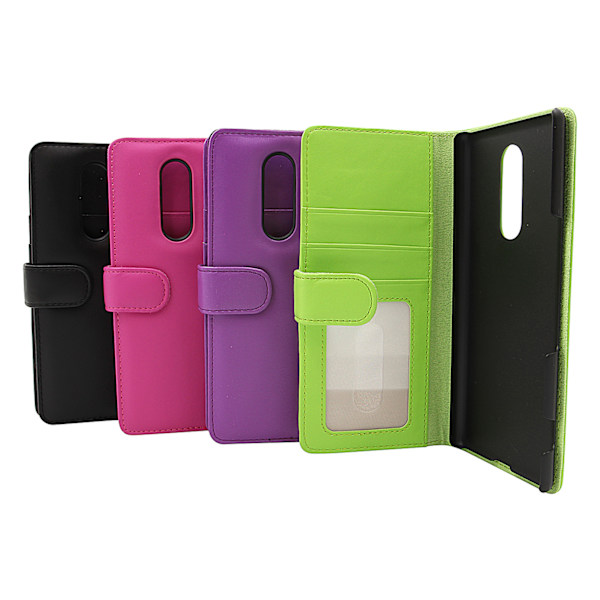 Skimblocker Plånboksfodral Sony Xperia 1 (J9110) Lila