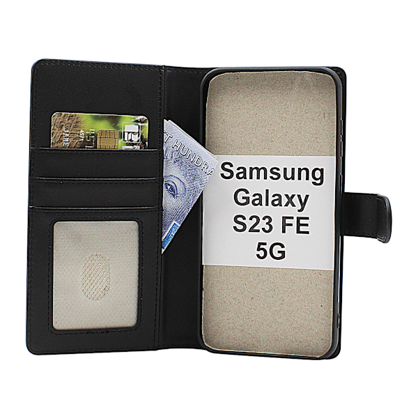 Skimblocker Samsung Galaxy S23 FE 5G Magnet Plånboksfodral