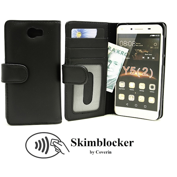 Skimblocker Plånboksfodral Huawei Y5 II
