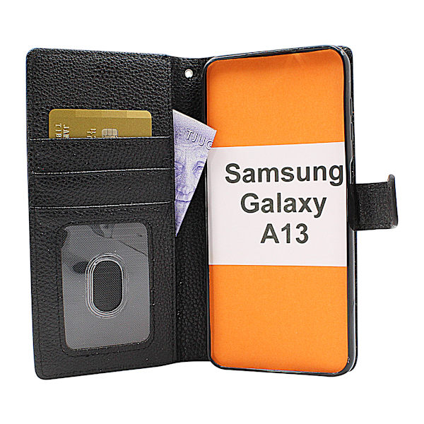 New Standcase Wallet Samsung Galaxy A13 (A135F/DS) Röd