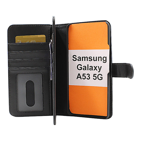 Skimblocker XL Magnet Fodral Samsung Galaxy A53 5G (A536B) Lila