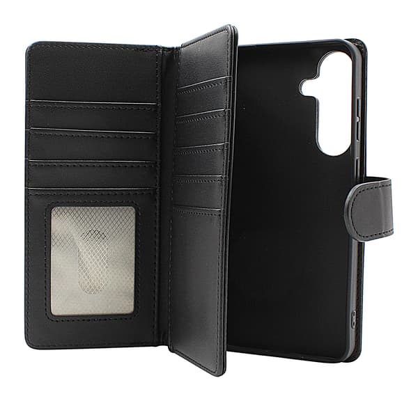 Skimblocker Samsung Galaxy S25+ XL Plånboksfodral Svart
