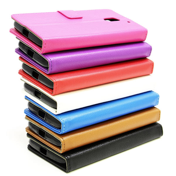Standcase Wallet Lenovo Motorola Moto E3 / 3rd generation Svart