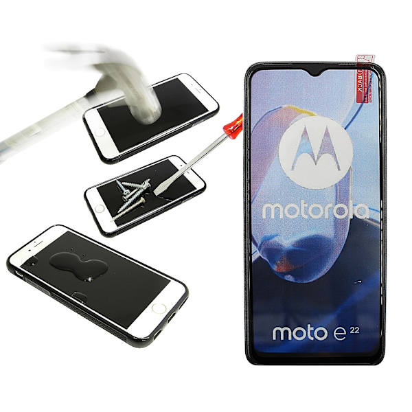 Full Frame Glas skydd Motorola Moto E22i