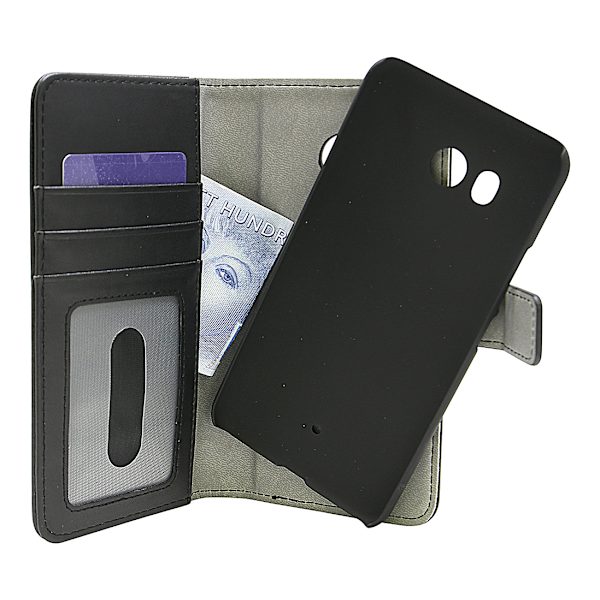 Magnet Wallet HTC U11 Svart