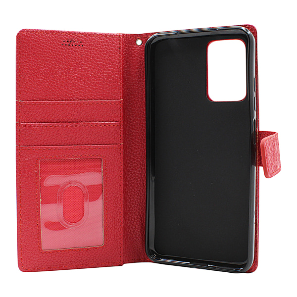 New Standcase Wallet Xiaomi Redmi 10 5G (2022) Röd