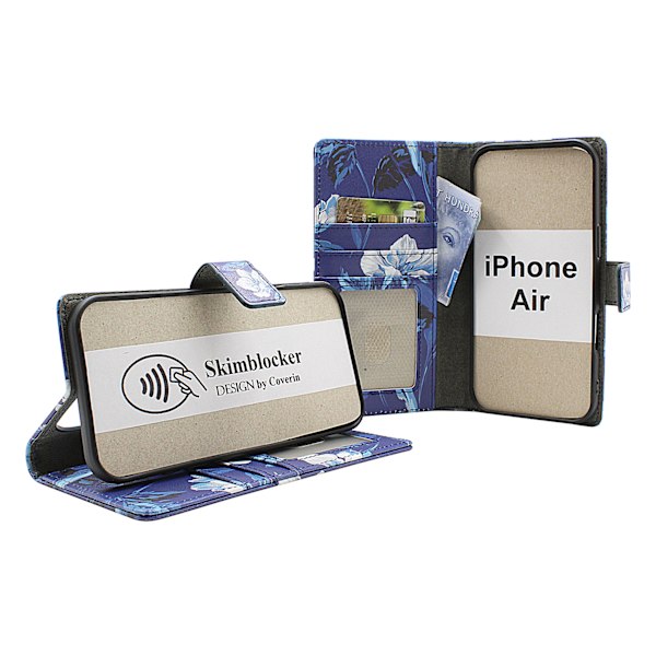 Skimblocker iPhone Air Plånboksfodral Design