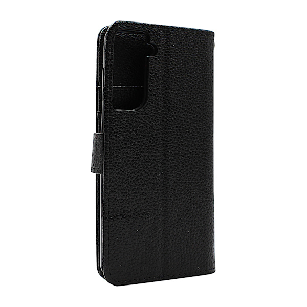 New Standcase Wallet Samsung Galaxy S21 5G (G991B) Röd