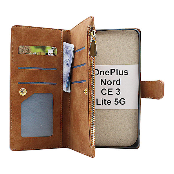 XL Standcase Lyxfodral OnePlus Nord CE 3 Lite 5G Brun