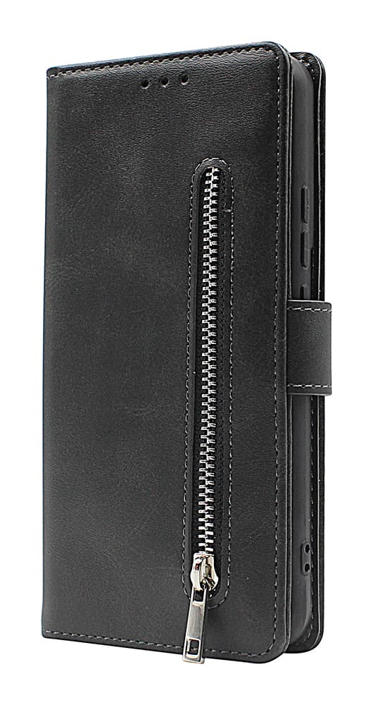 Zipper Standcase Wallet Samsung Galaxy S22 Plus 5G Röd