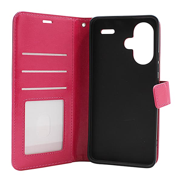 Crazy Horse Wallet Xiaomi Redmi Note 13 Pro+ 5G Turkos