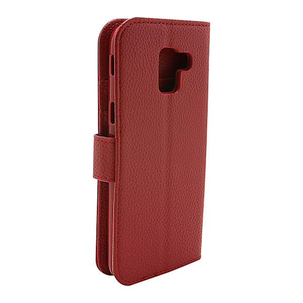 Standcase Wallet Samsung Galaxy J6 2018 (J600FN/DS) Röd