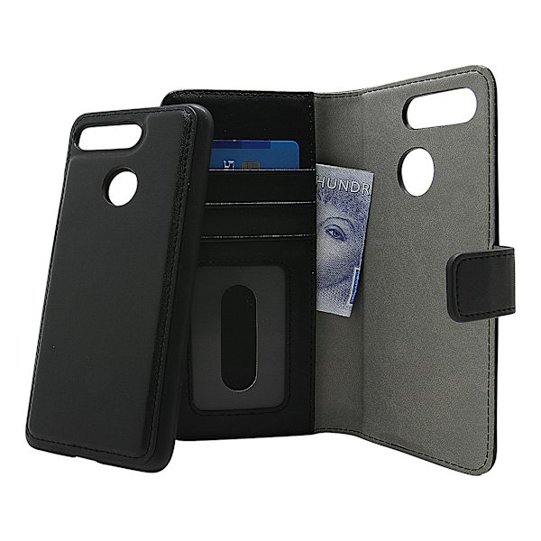 Skimblocker Magnet Wallet Huawei Honor View 20 Svart