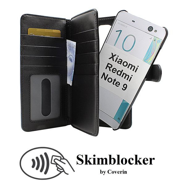 Skimblocker XL Magnet Wallet Xiaomi Redmi Note 9