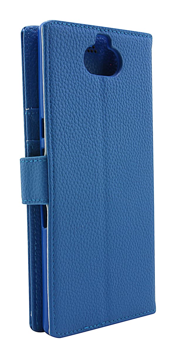 New Standcase Wallet Sony Xperia 10 Plus Blå