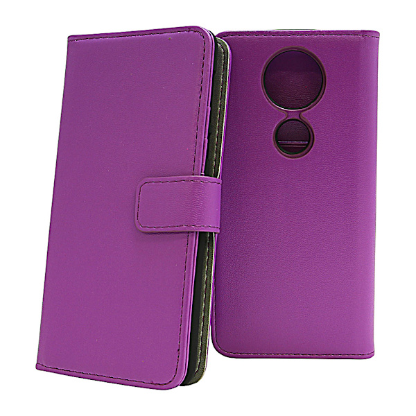 Skimblocker Magnet Wallet Motorola Moto E5 Plus Lila