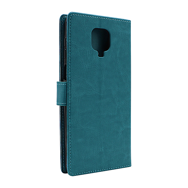 Crazy Horse Wallet Xiaomi Redmi Note 9s / Note 9 Pro Turkos