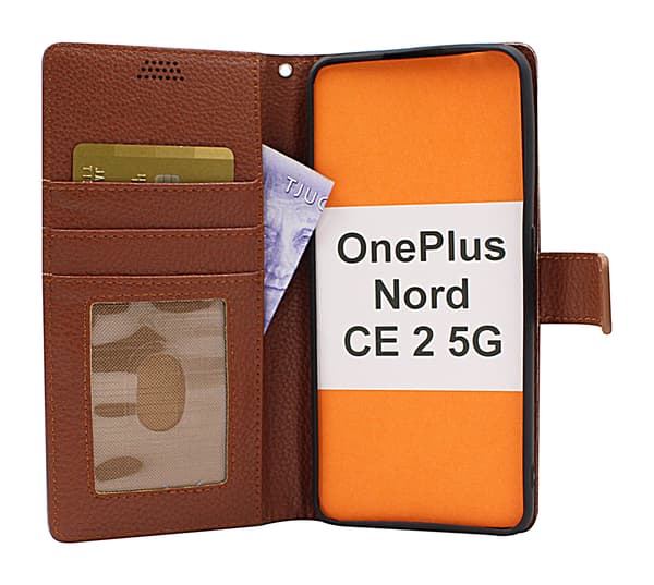 New Standcase Wallet OnePlus Nord CE 2 5G Röd