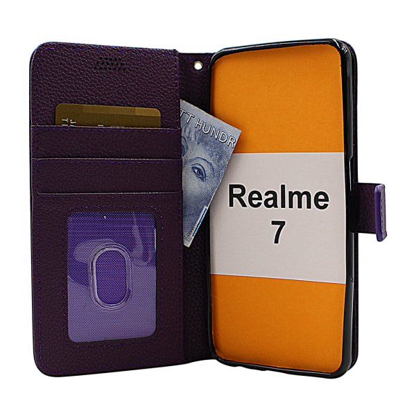 New Standcase Wallet Realme 7 Brun