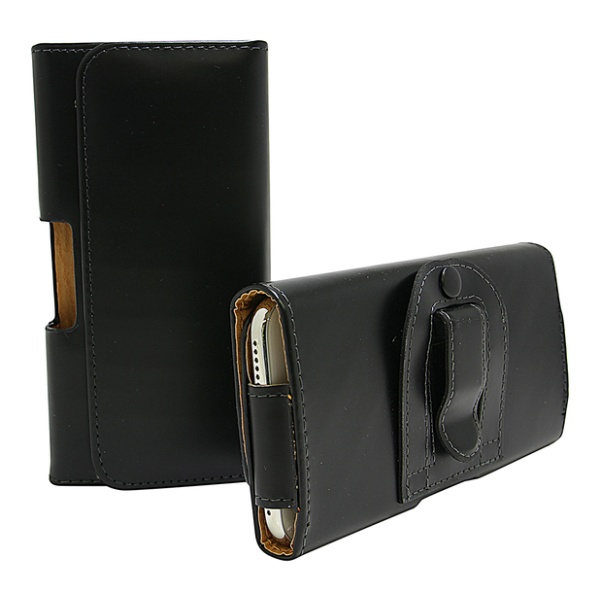 Horisontal iPhone wallet för bälte