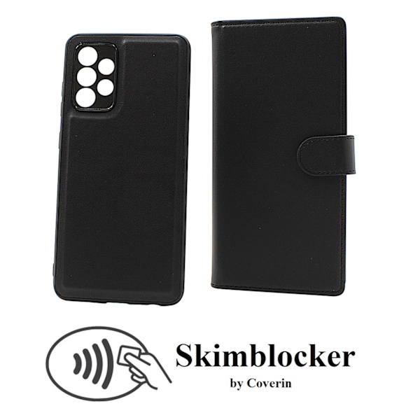Skimblocker Galaxy A52 5G / A52s 5G Magnet Plånboksfodral
