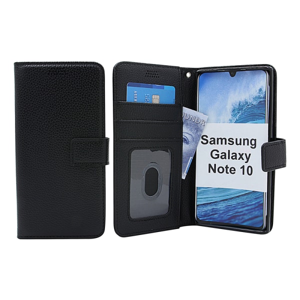 New Standcase Wallet Samsung Galaxy Note 10 (N970F/DS) Brun