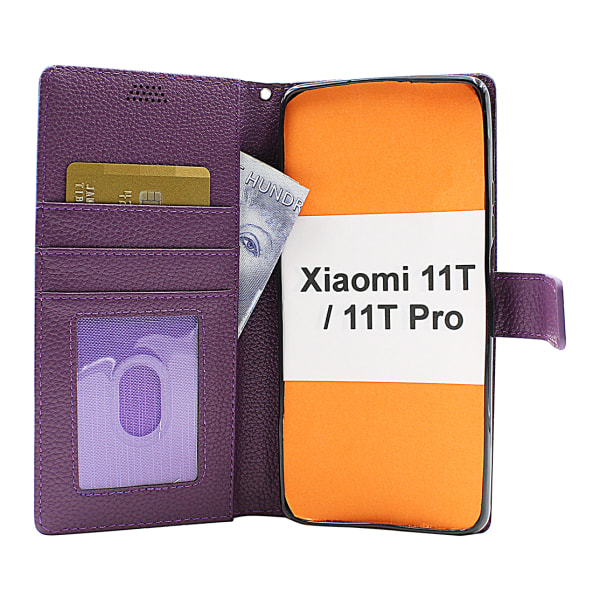 New Standcase Wallet Xiaomi 11T / 11T Pro Lila