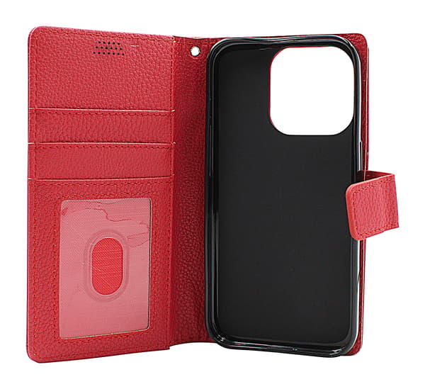 New Standcase Wallet iPhone 15 Pro Svart