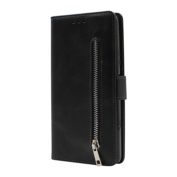 Zipper Standcase Wallet Motorola Moto G23 Ljusrosa