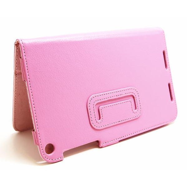 Standcase fodral Asus MeMO Pad 8 (ME181CX) Ljusrosa