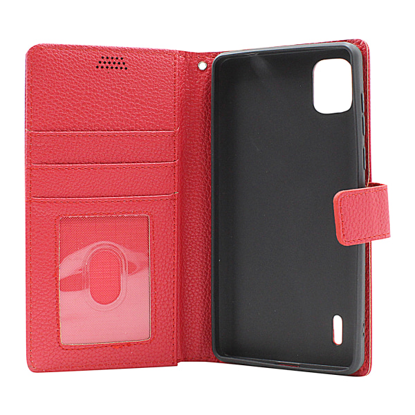 New Standcase Wallet Nokia C2 2nd Edition Svart