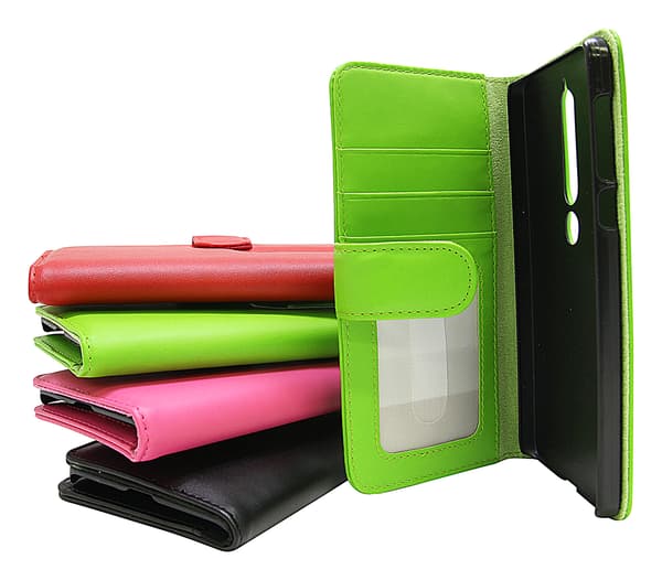 Plånboksfodral Nokia 6 (2018) Hotpink
