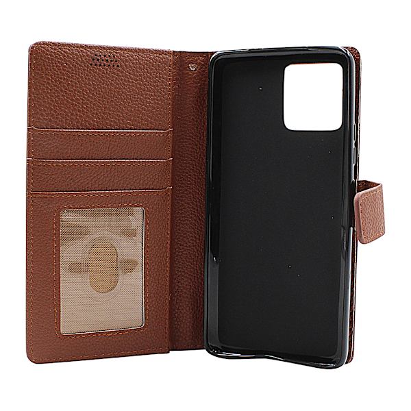 New Standcase Wallet Motorola Moto G72 Ljusblå