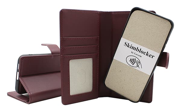 Skimblocker iPhone 16e Magnet Plånboksfodral Svart