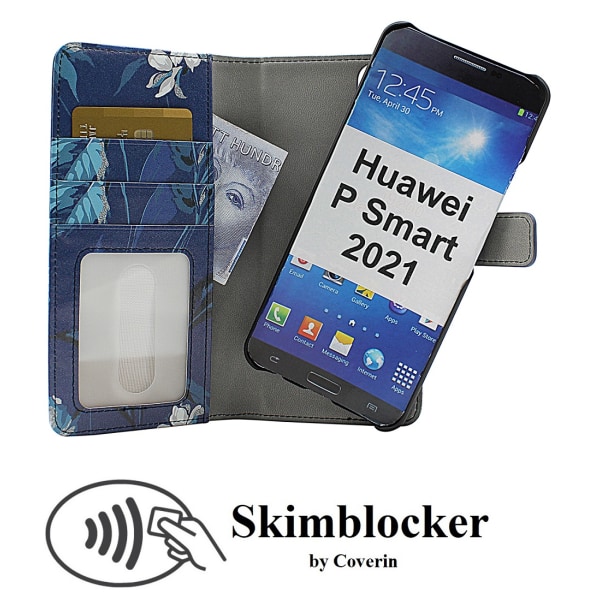 Skimblocker Magnet Designwallet Huawei P Smart 2021