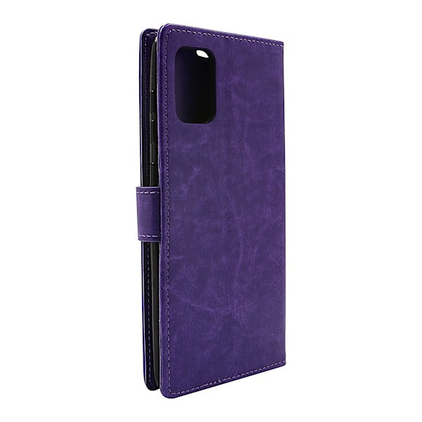 Crazy Horse Wallet Samsung Galaxy A71 (A715F/DS) Lila