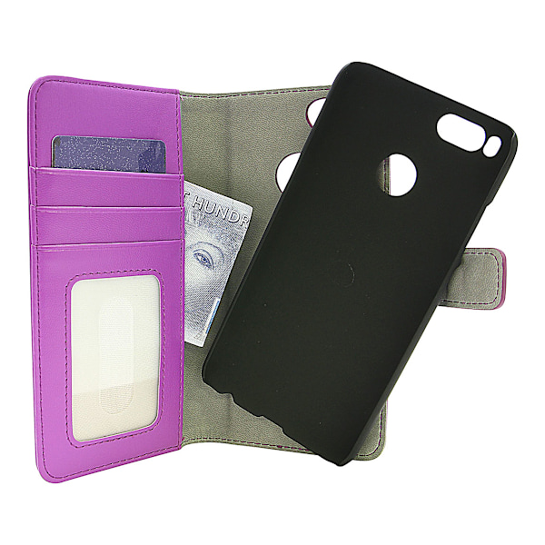 Skimblocker Magnet Wallet Xiaomi Mi A1 Lila