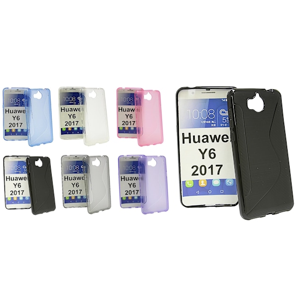 S-Line skal Huawei Y6 2017 (MYA-L41) Svart