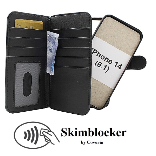 Skimblocker XL Magnet Fodral iPhone 14 (6.1)