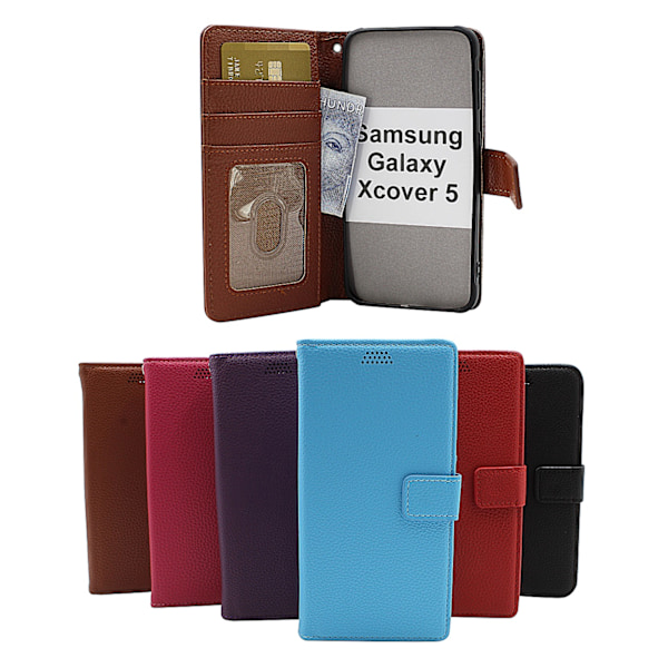 New Standcase Wallet Samsung Galaxy Xcover 5 (SM-G525F) Lila