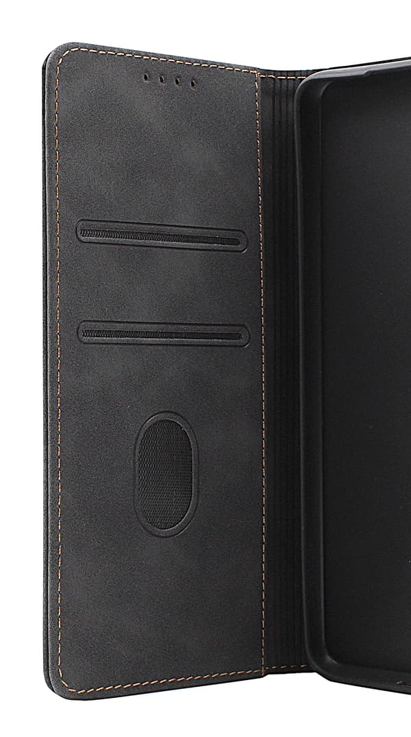 Fancy Standcase Wallet Samsung Galaxy A12 Svart