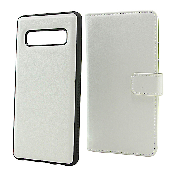 Skimblocker Magnet Wallet Samsung Galaxy S10 Plus (G975F) Vit