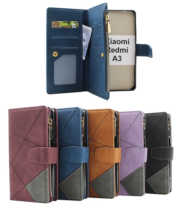 XL Standcase Lyxfodral Xiaomi Redmi A3 Brun