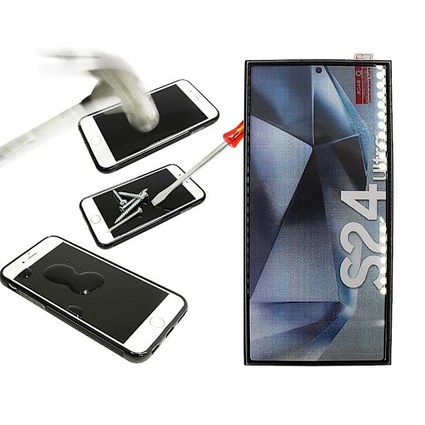 Full Frame Glas skydd Samsung Galaxy S24 Ultra 5G